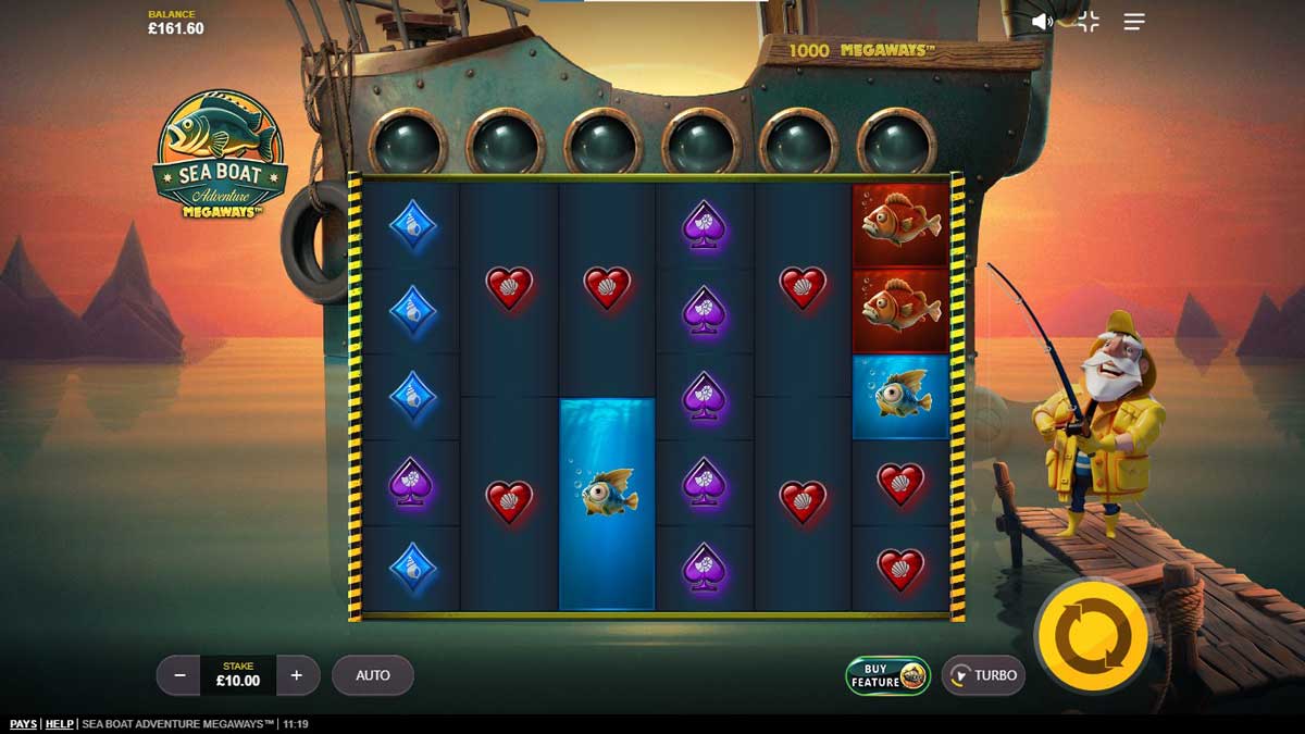 Sea Boat Adventure slot machine game